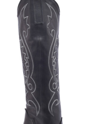 Sanctum Leather Cardinale high heel cowboy boots