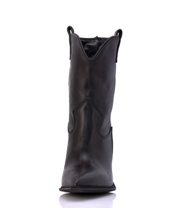 Sanctum Shoes Short leather Julie High Heeled cowboy boots
