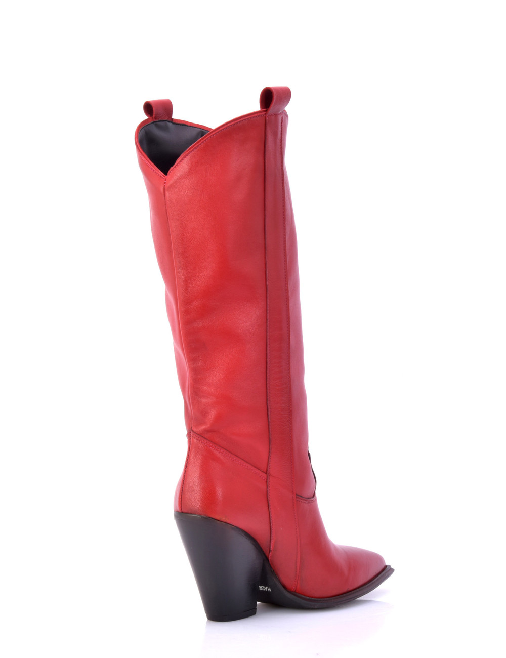 Sanctum Shoes Racquel leder Cowboystiefel  rot