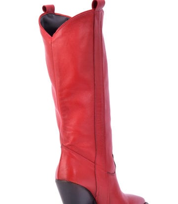 Sanctum Racquel leder Cowboystiefel  rot