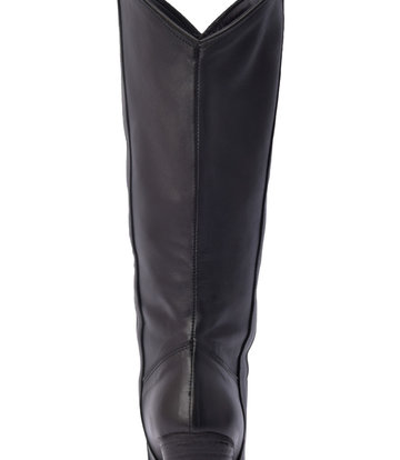 Sanctum Shoes Zwart leren Raquel cowboylaarzen met hoge hak