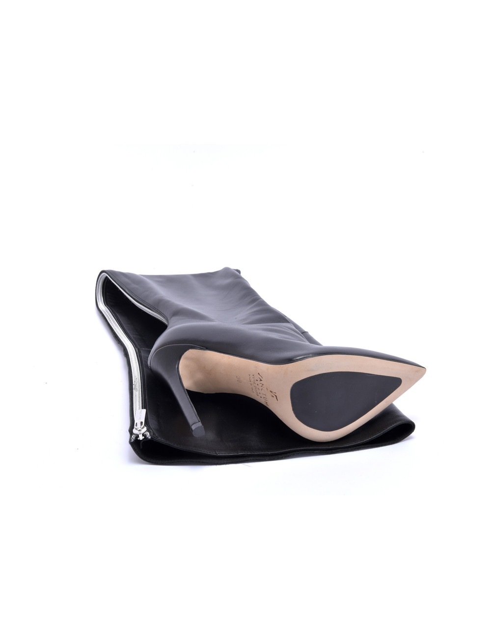 Sanctum Shoes Hohe italienische THIGH Stiefel VESPER mit Stilettoabsatz aus echtem Leder