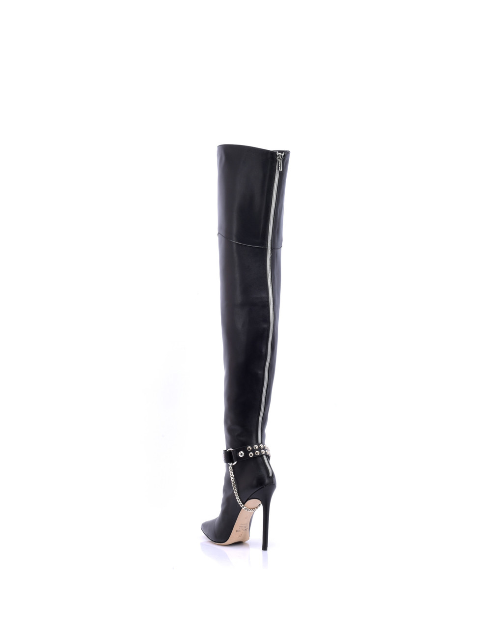 Sanctum Shoes Hohe italienische THIGH Stiefel VESPER mit Stilettoabsatz aus echtem Leder