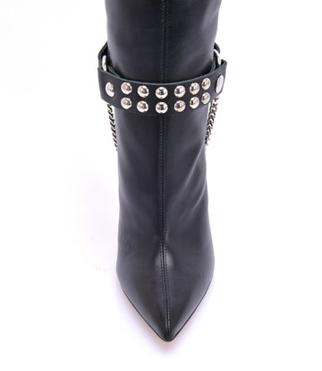 Sanctum Shoes Hohe italienische THIGH Stiefel VESPER mit Stilettoabsatz aus echtem Leder