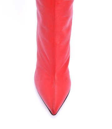 Sanctum Shoes Hoge Italiaanse DIJlaarzen VESPER met achter rits in echt leer