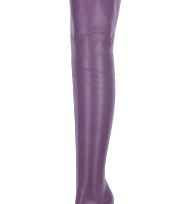 Sanctum Shoes High Italian THIGH boots VESPER with full back zipper in genuine leather