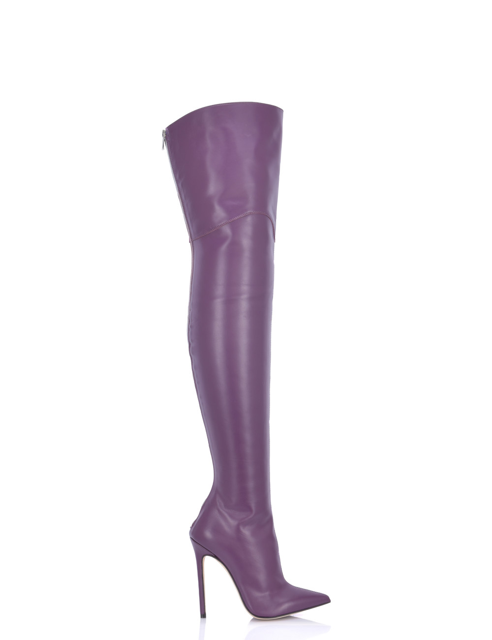 Sanctum Shoes Hoge Italiaanse DIJlaarzen VESPER met achter rits in echt leer