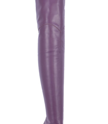 Sanctum Shoes Hoge Italiaanse DIJlaarzen VESPER met achter rits in echt leer