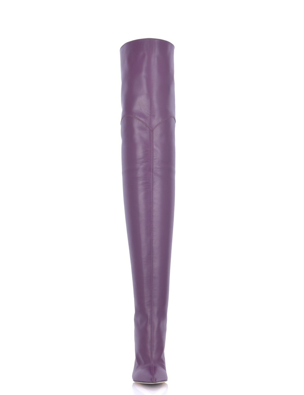 Sanctum Shoes High Italian THIGH boots VESPER with full back zipper in genuine leather