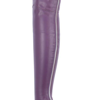 Sanctum Shoes Hoge Italiaanse DIJlaarzen VESPER met achter rits in echt leer