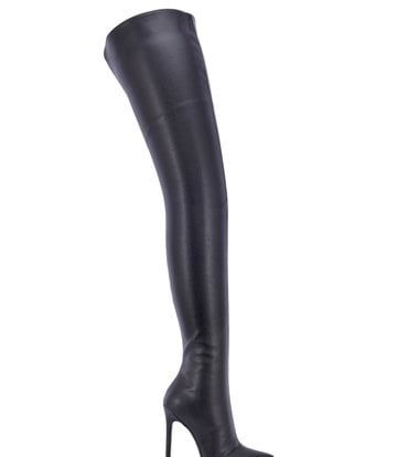 Sanctum Vegan  Extra high thigh boots GIULIA Italian VEGAN leather