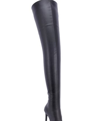 Sanctum Vegan  Extra high thigh boots GIULIA Italian VEGAN leather