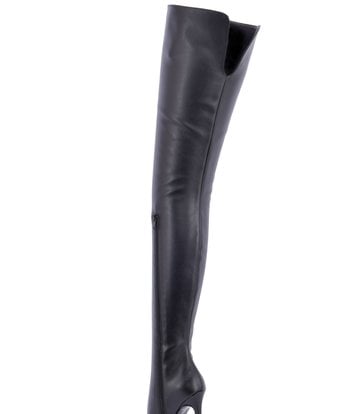 Sanctum Vegan  Extra high thigh boots GIULIA Italian VEGAN leather