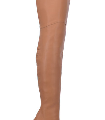 Sanctum Shoes High Italian THIGH boots VESPER with full back zipper in genuine leather