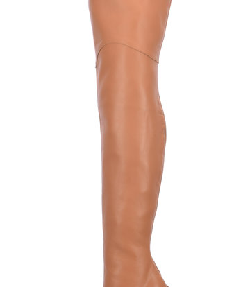 Sanctum Shoes High Italian THIGH boots VESPER with full back zipper in genuine leather