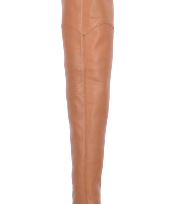 Sanctum Shoes High Italian THIGH boots VESPER with full back zipper in genuine leather