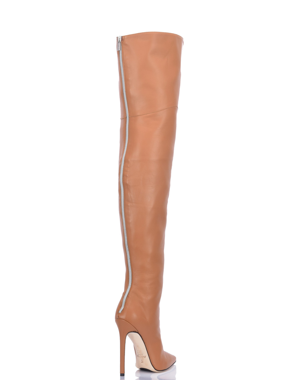 Sanctum Shoes High Italian THIGH boots VESPER with full back zipper in genuine leather