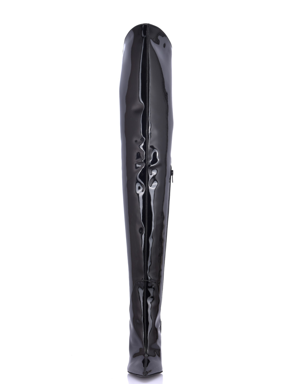 Sanctum Synthetic Leather Thigh High boots GIGI with stiletto heels in Italian Shiny Leather