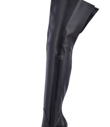 Sanctum Synthetic Leather GIGI Overknee-Stiefel aus italienischem Kunstleder