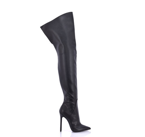 Sanctum Synthetic Leather GIGI DIJBOOTS ZWART MAT