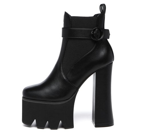 Giaro CAUTION BLACK MATTE - Shoebidoo Shoes | Giaro high heels