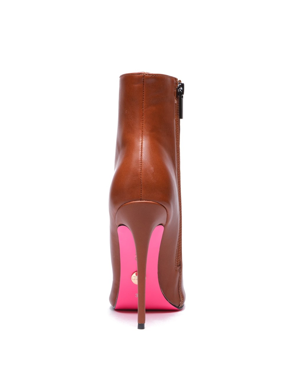 Giaro Giaro TALIA BROWN MATTE ANKLE BOOTS