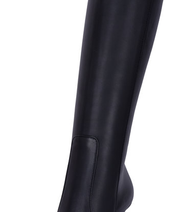 Sanctum Shoes ELEKTRA EXTREME SPITZE KNIESTIEFEL SCHWARZ NAPPA
