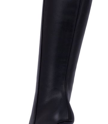 Sanctum Shoes ELEKTRA EXTREME PUNTIGE KNIELAARS ZWART NAPPA