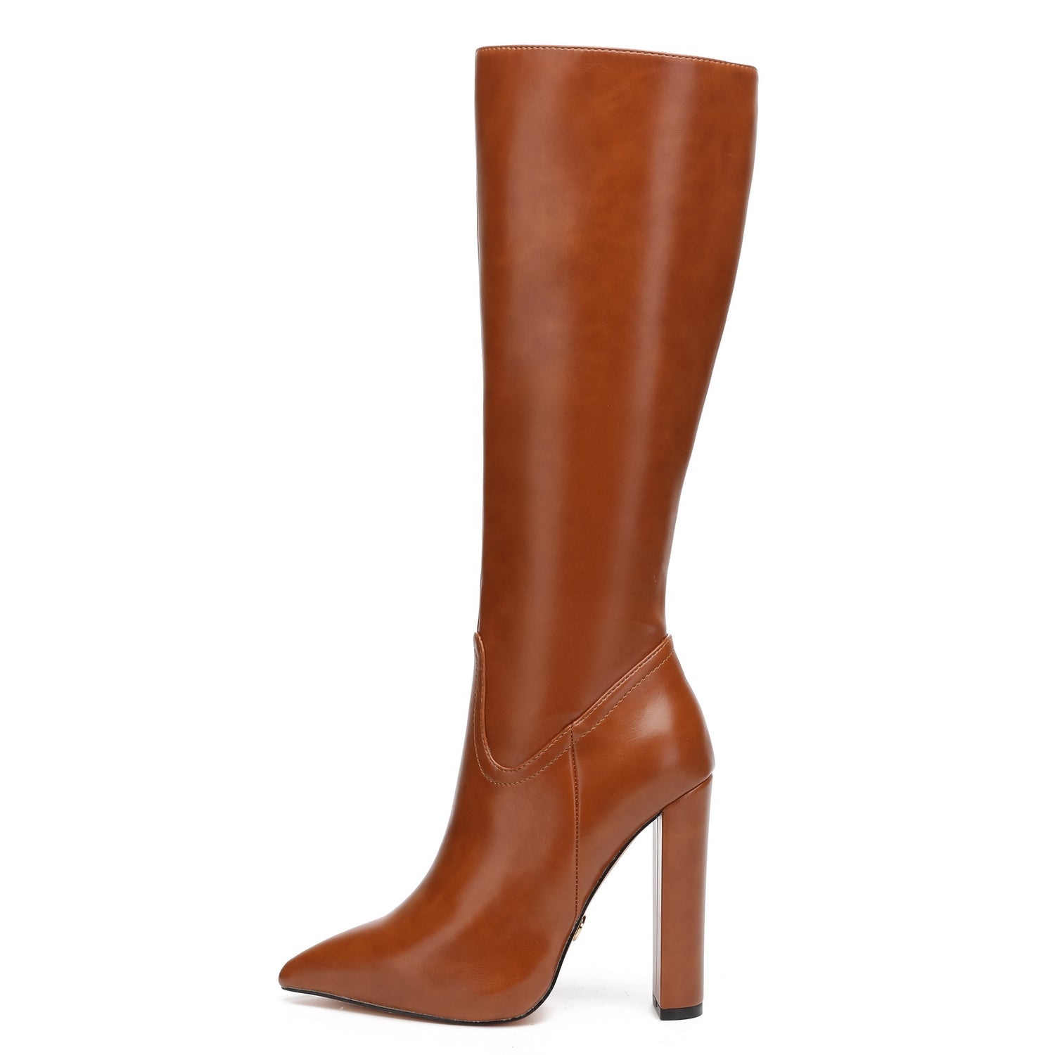 Giaro knee boots TAKEN in brown matte with 12cm heels - Shoebidoo Shoes ...