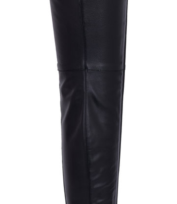 Sanctum Shoes Sanctum MAYDAY - EXTREME POINTY THIGH BOOTS BLACK NAPPA