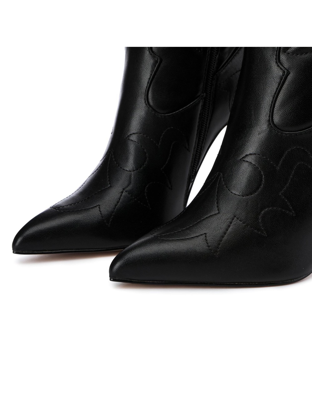 Giaro Giaro Eldora cowboy knee boots in black matte