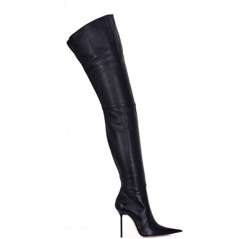 Sanctum Shoes MAYDAY - PUNT DIJLAARZEN ZWART NAPPA