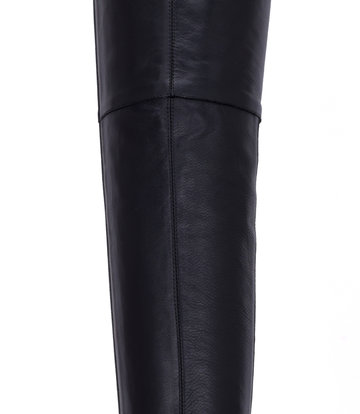 Sanctum Shoes Sanctum MAYDAY - EXTREME POINTY THIGH BOOTS BLACK NAPPA