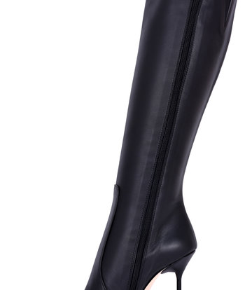 Sanctum Shoes ELEKTRA EXTREME SPITZE KNIESTIEFEL SCHWARZ NAPPA