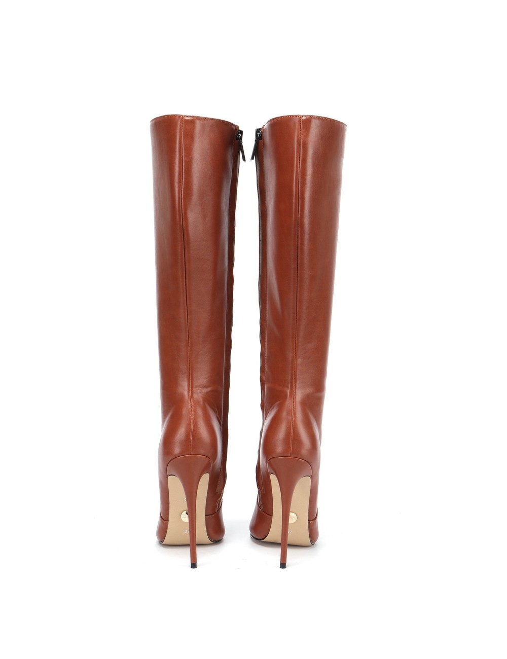 Giaro Giaro BRANDY BROWN MATTE KNEE BOOTS