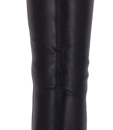 Stephan STEPHAN SEVERINE PLATFORM KNIE LAARZEN | ZWART MAT