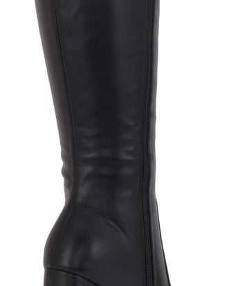 Stephan STEPHAN SEVERINE PLATFORM KNIE LAARZEN | ZWART MAT