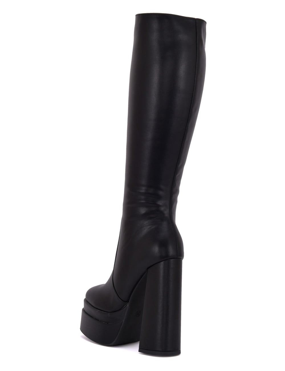Stephan STEPHAN SEVERINE PLATFORM KNIE LAARZEN | ZWART MAT