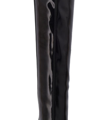 Sanctum Synthetic Leather Kniehohe Stiefel GINA mit Stilettoabsatz aus italienischem Glanzleder