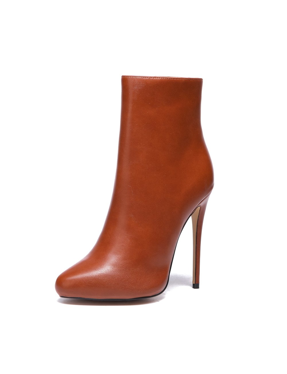 Giaro Giaro BOND BROWN MATTE ANKLE BOOTS