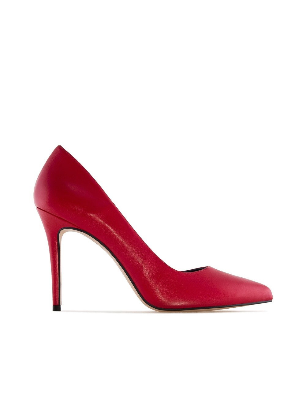 Andres Machado ANDRES MACHADO DIANA PUMPS ROTES LEDER