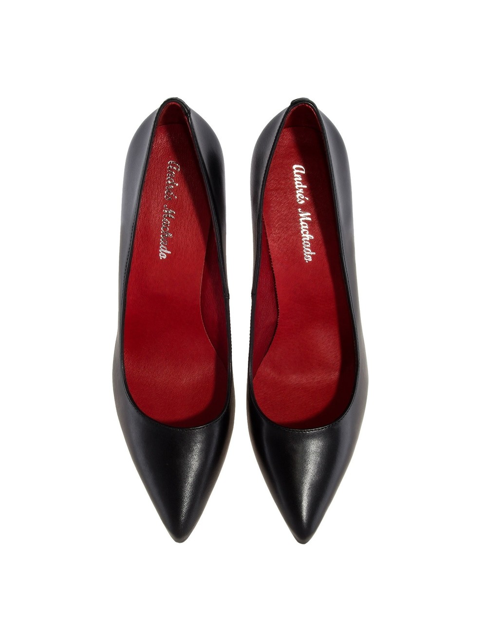 Andres Machado Andres Machado DIANA PUMPS BLACK LEATHER