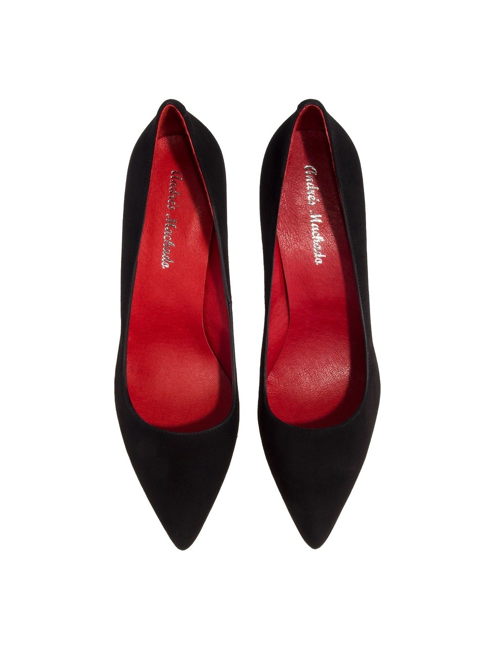 Andres Machado Andres Machado DIANA PUMPS SCHWARZES SUEDE