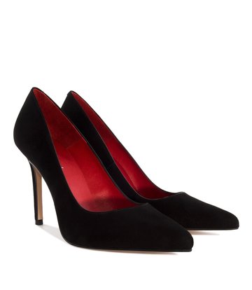 Andres Machado Andres Machado DIANA PUMPS SCHWARZES SUEDE