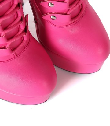 Giaro Rosafarbene Ultra-Schnürstiefel „Galana MOUCHARD“.