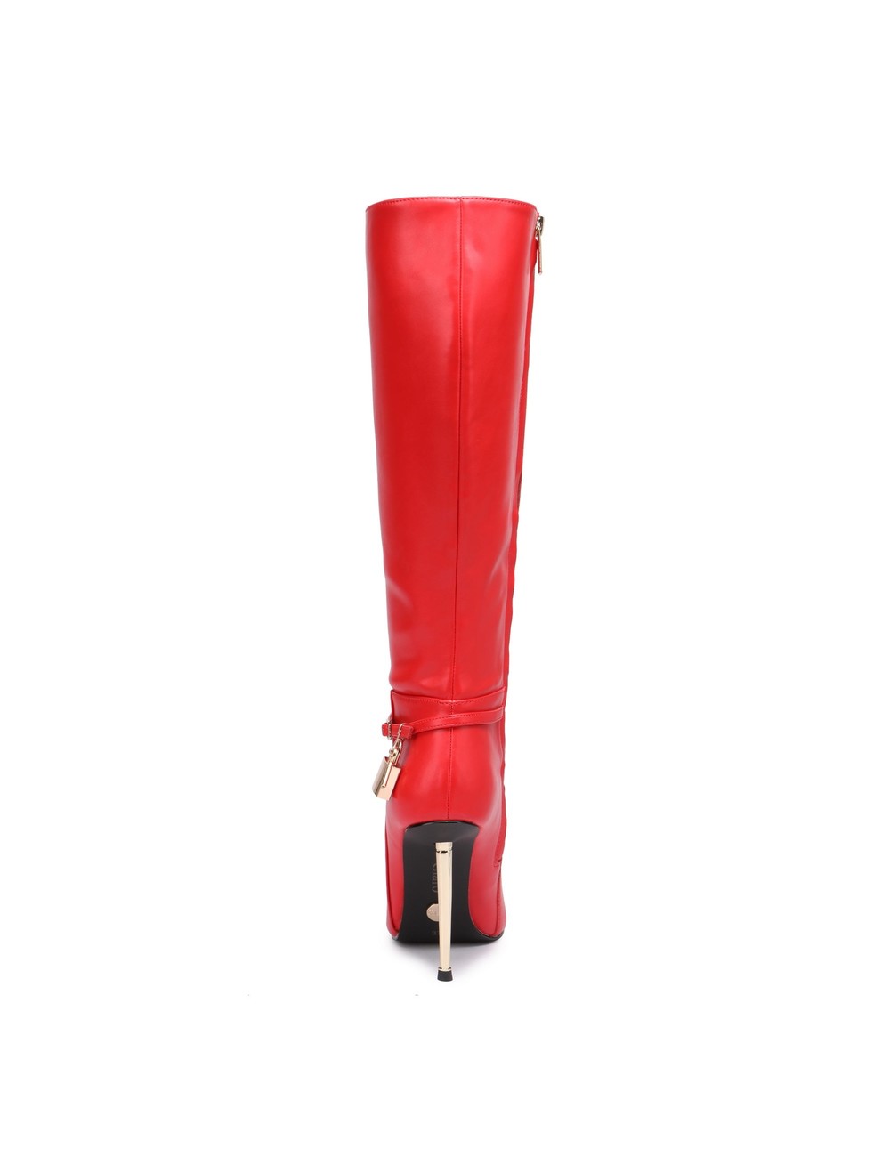 Giaro Giaro LEANDRA RED MATTE KNEE BOOTS