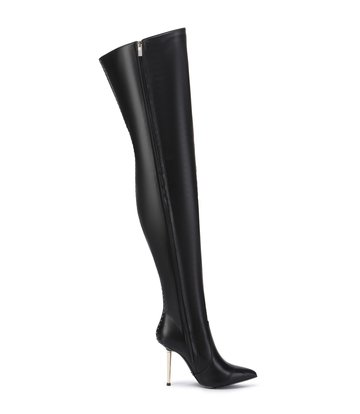 Giaro Giaro LADONNA BLACK MATTE THIGH BOOTS