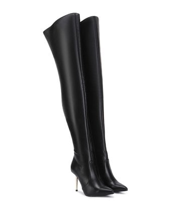 Giaro Giaro LADONNA BLACK MATTE THIGH BOOTS