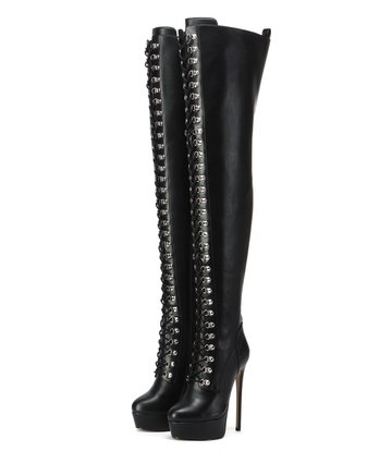 Giaro Giaro SLINKY SCHWARZ MATT FETISH STIEFEL