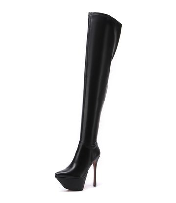Giaro DESTINA BLACK MATTE - Shoebidoo Shoes | Giaro high heels